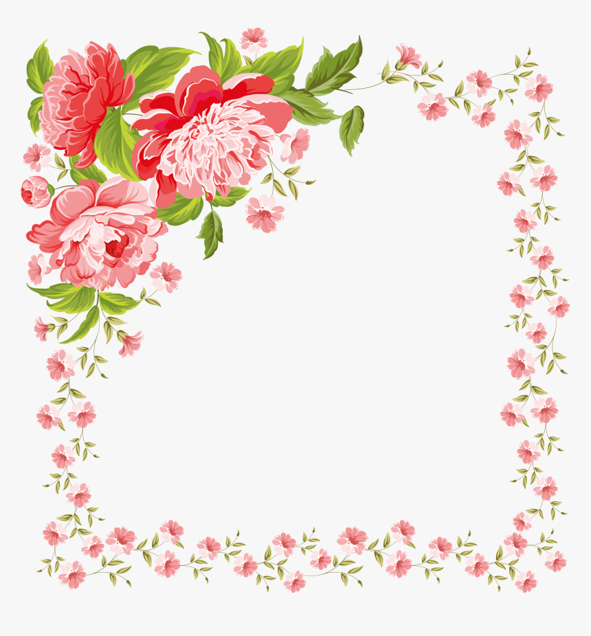 Com / Floral Frame - Let You Faith Be Stronger Than Your Fear, HD Png Download