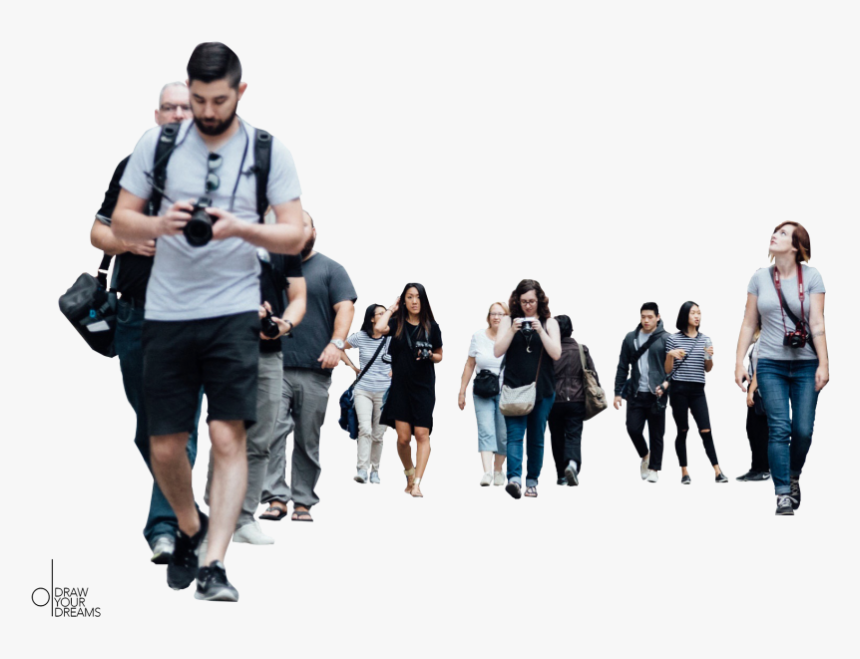 Transparent Group Of People Png - Draw Your Dreams People, Png Download