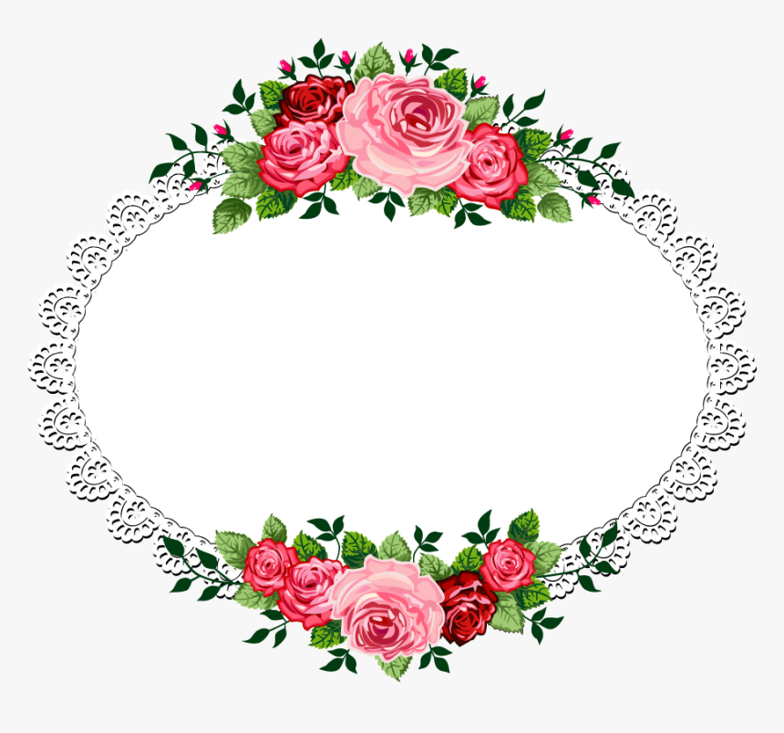 New Year Flower Border, HD Png Download