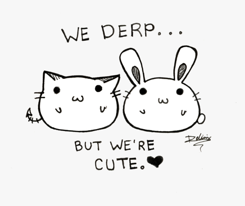 Derp Cute, HD Png Download