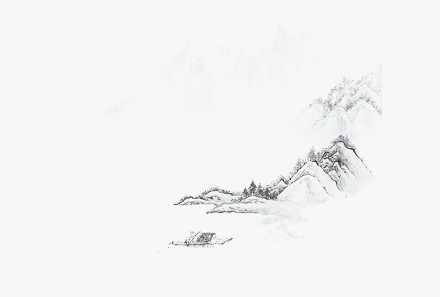 国画 山水画, HD Png Download