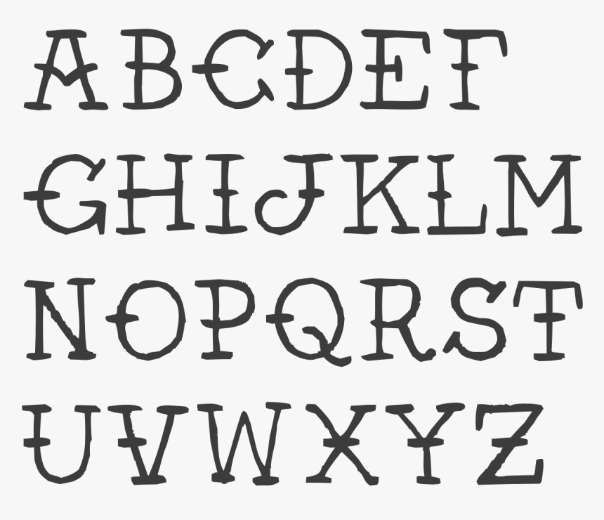 Vintage Tattoo Writing, HD Png Download