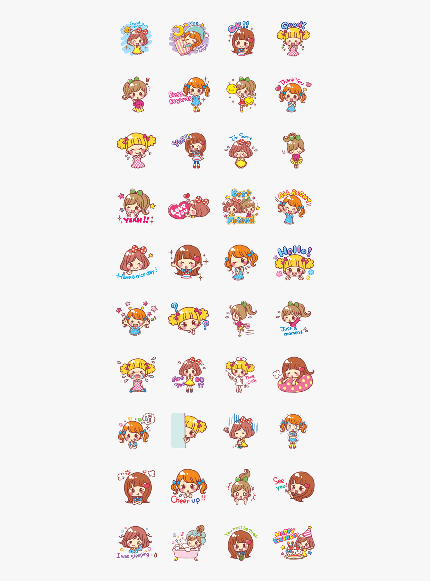Fanfanduck Line Stickers, HD Png Download