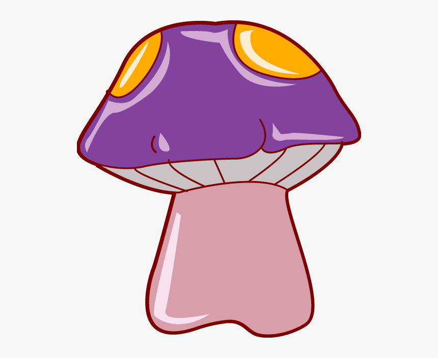 Crazy House Clipart Picture Library Stock Mushroom - Magic Mushroom Clip Art, HD Png Download