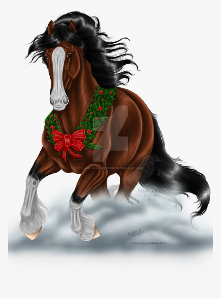 Clydesdale Horse Finished By Rejectall American On - Clydesdale Horses For Christmas, HD Png Download