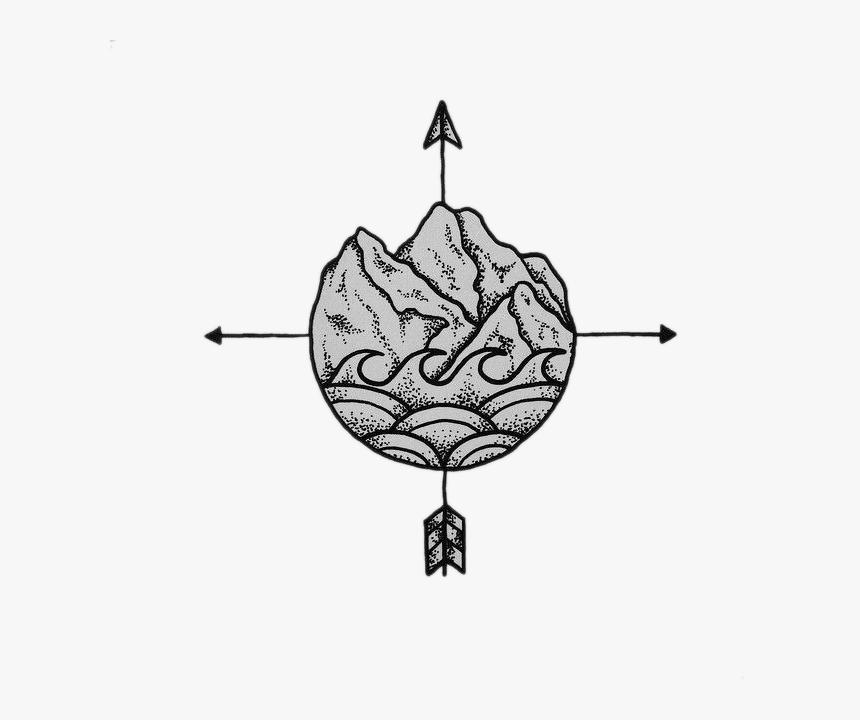 Tattoo Artist Drawing Sleeve Tattoo Idea - Tattoos Representing The Ocean, HD Png Download