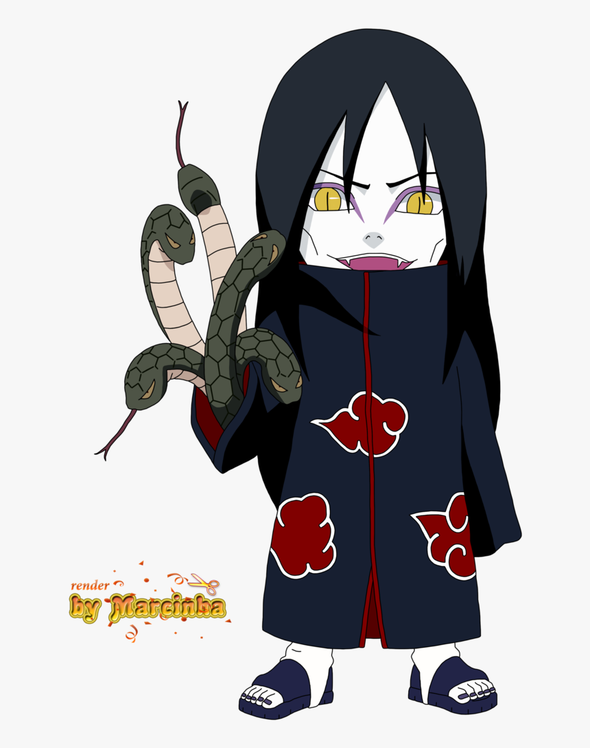 Naruto Orochimaru Chibi, HD Png Download