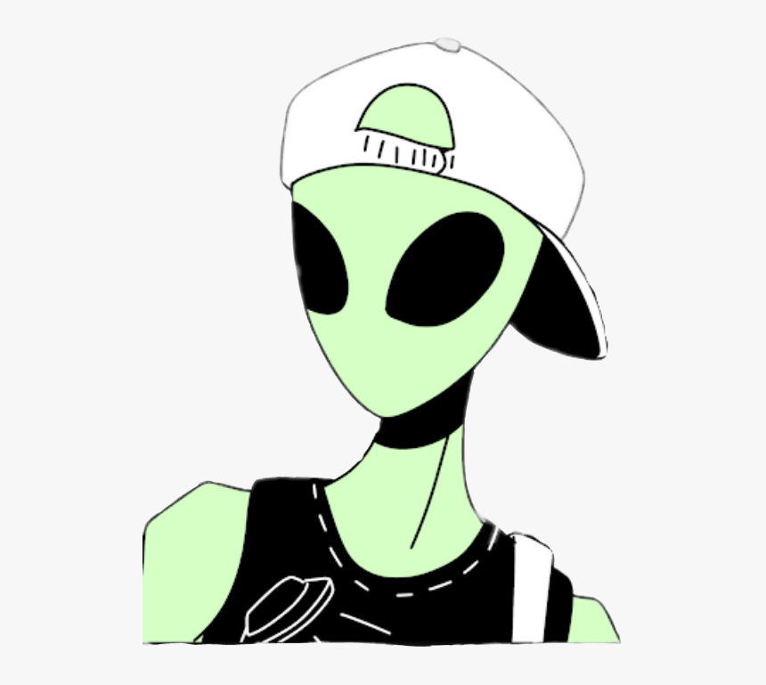 #aliens👽 #alien #color #tumblr - Alien Png, Transparent Png