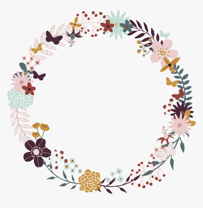 #frame #flowers #autumn #vector #flores #lizzieedits - You Re Like The Morning Tea, HD Png Download