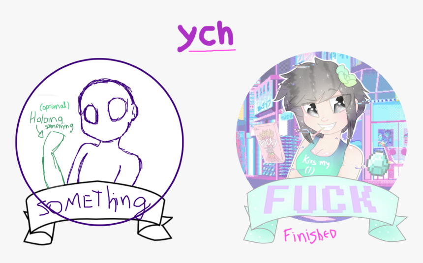 Vaporwave Aesthetic Ych By - Vaporwave Aesthetic Art Png Aesthetic, Transparent Png