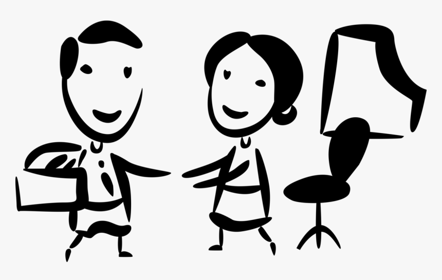Vector Illustration Of Business Associates Shake Hands, HD Png Download