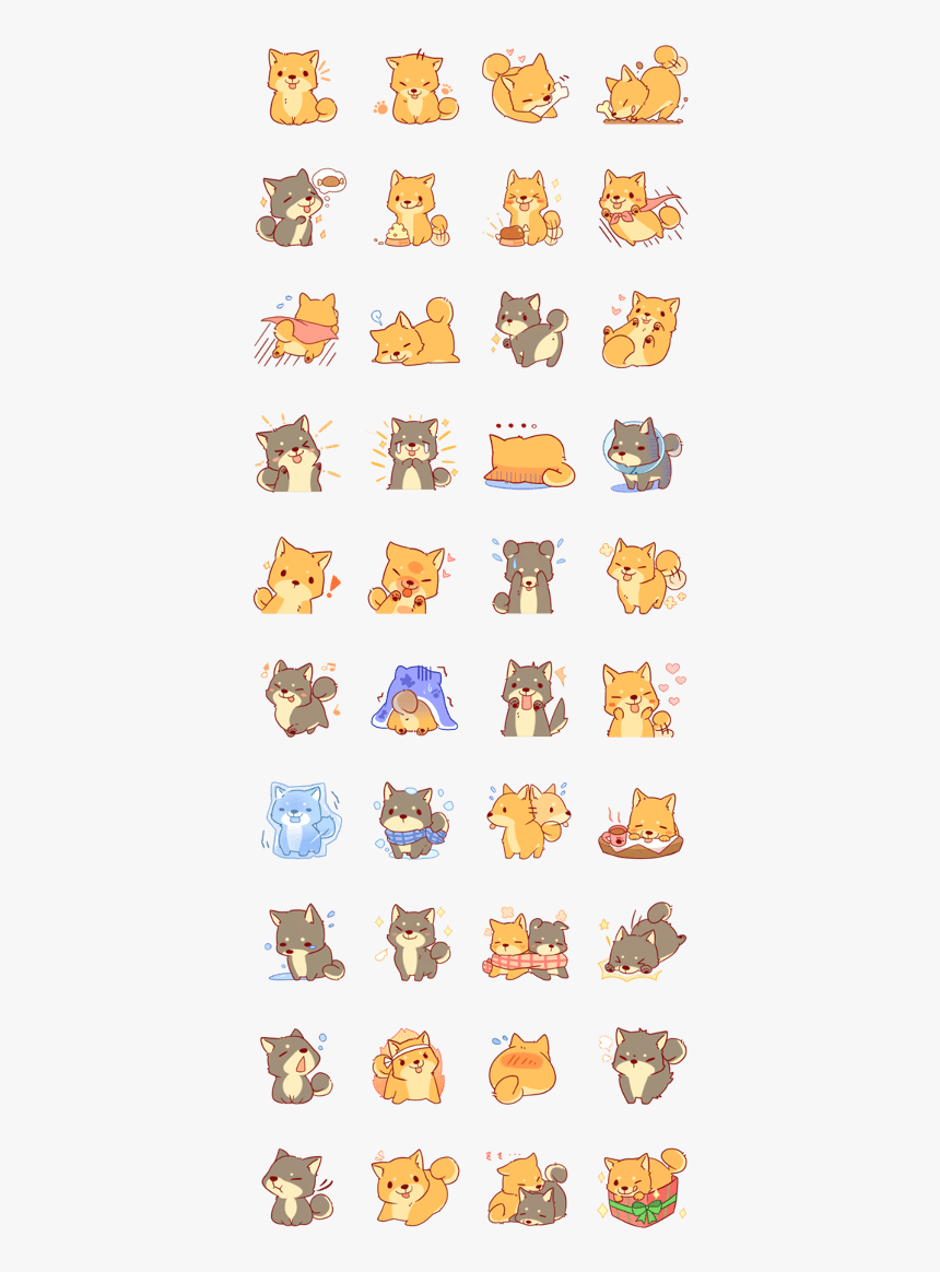 Tibi Shiba Inu Sticker, HD Png Download