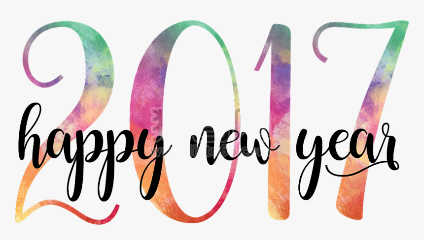 Happy New Year 2017 Png, Transparent Png