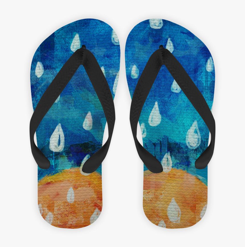 Chinelo Lágrimas De Thaio Amarelona - Flip-flops, HD Png Download