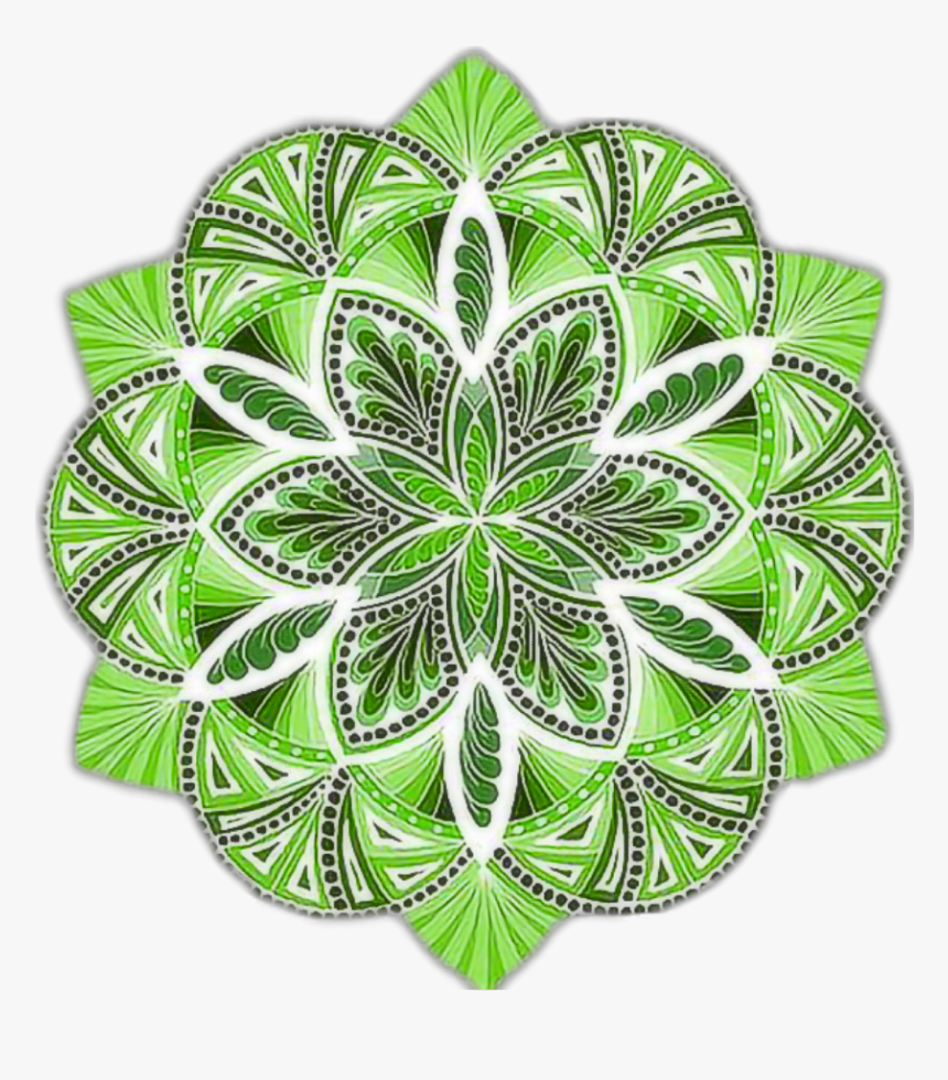 #mandala #flower #flor #abstract #abstracto #round - Circle, HD Png Download