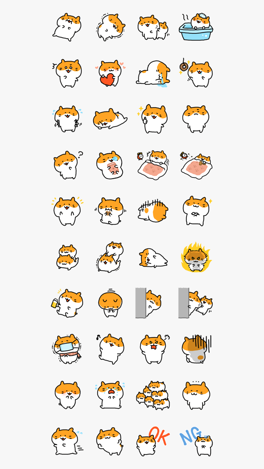 Hamster Sticker, HD Png Download , Transparent Png Image - PNGitem