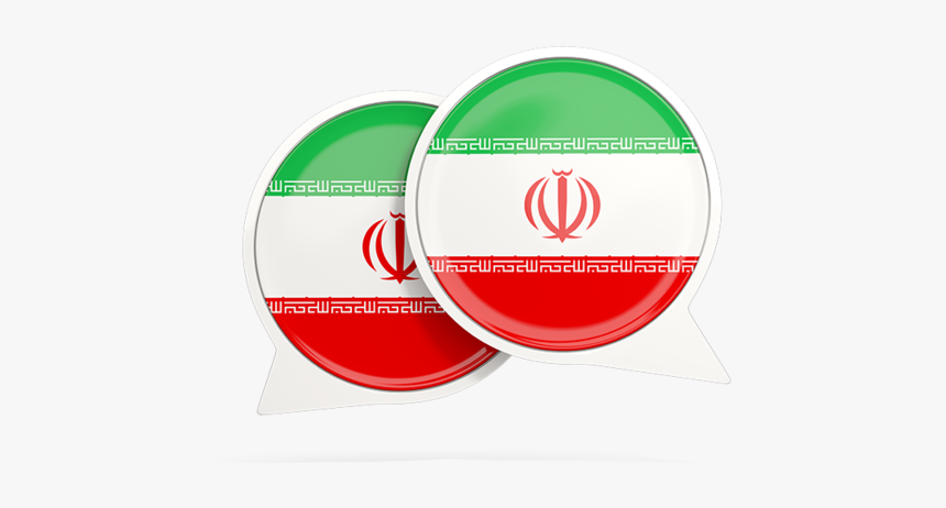 Round Chat Icon - Iran Flag, HD Png Download