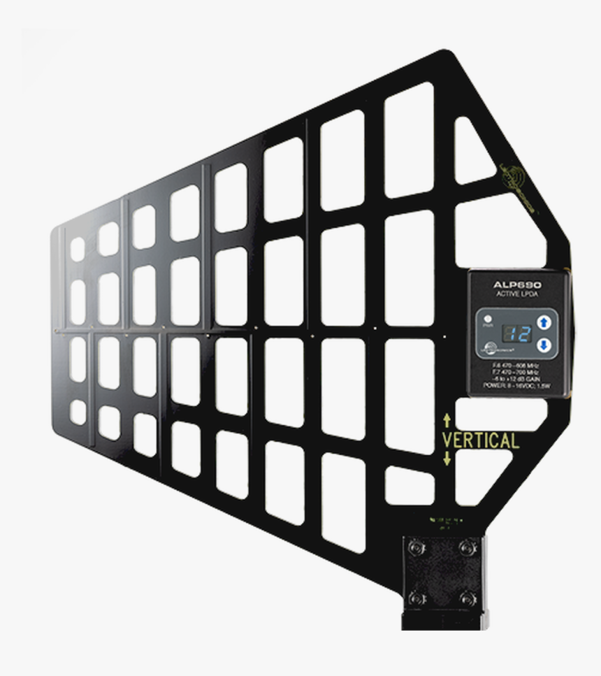 Lectrosonics Alp690 Uhf Lpda Antenna W/ Built-in Rf - Lectrosonics Flag Antenna, HD Png Download