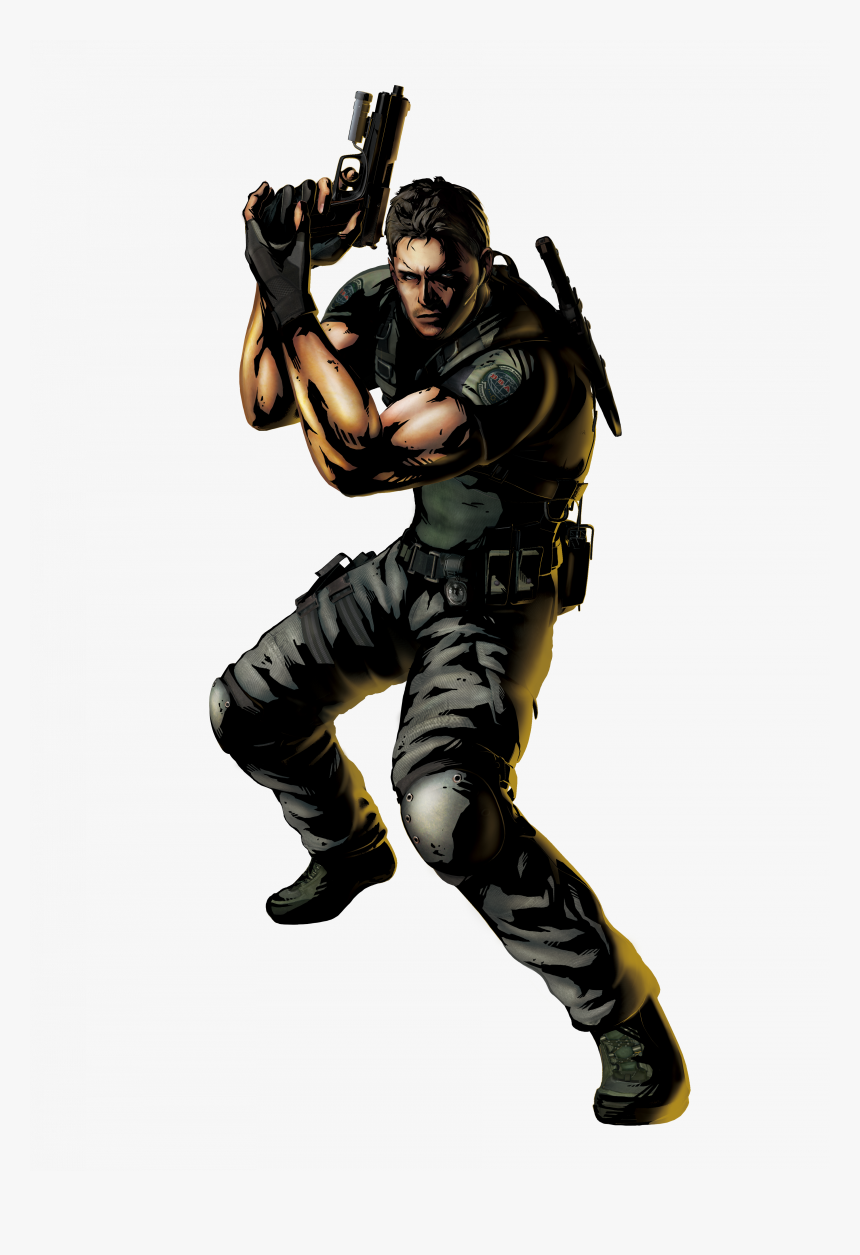 Resident Evil 1996 Chris, HD Png Download