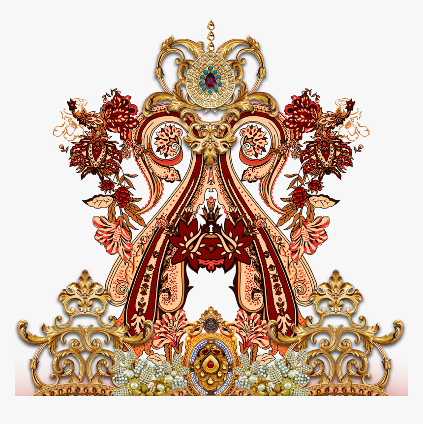 Jewellery Motif Textile Design - Motif, HD Png Download