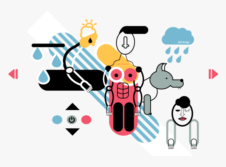 2 Doli Design 02 02 - Cartoon, HD Png Download