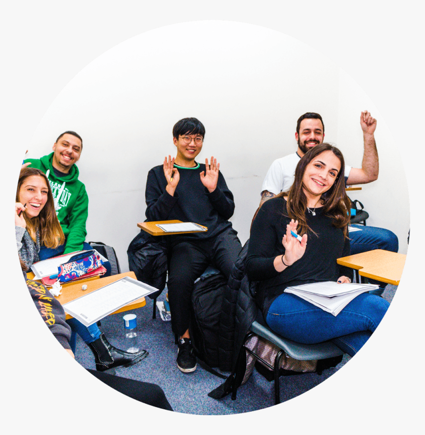 The Best English Courses In Dublin - Sitting, HD Png Download