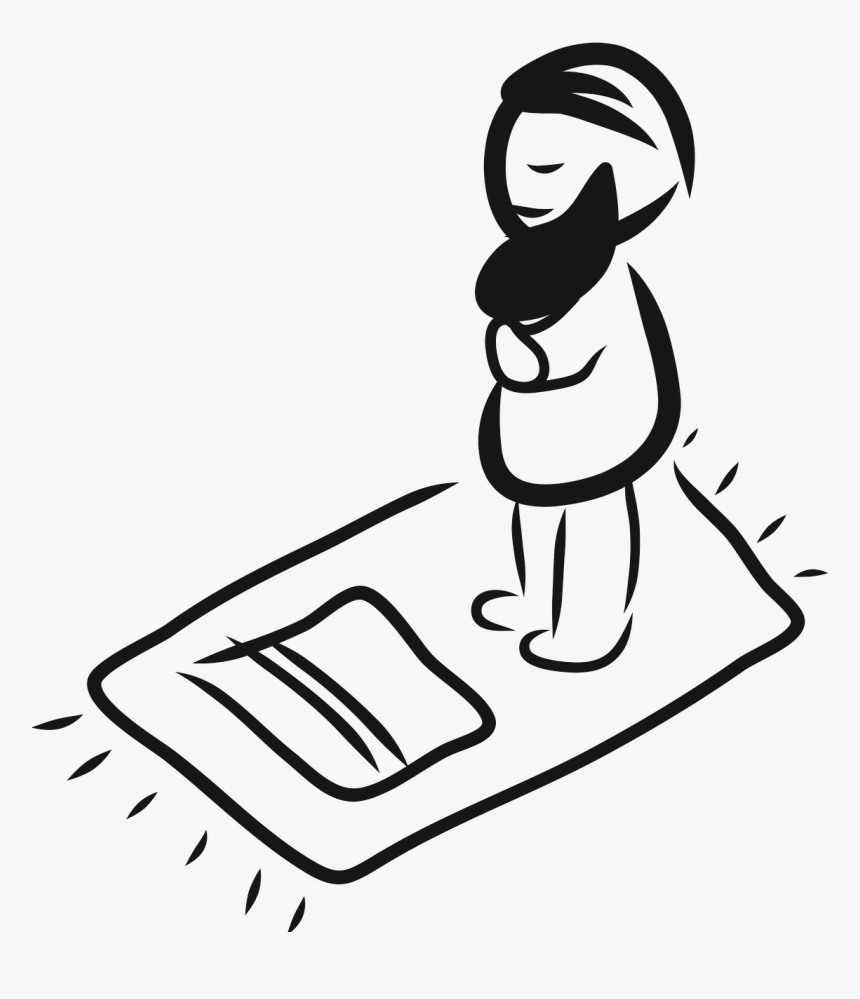 Muslim, Praying, Islam, Prayer, Worship - Faith Islam Clip Art, HD Png Download
