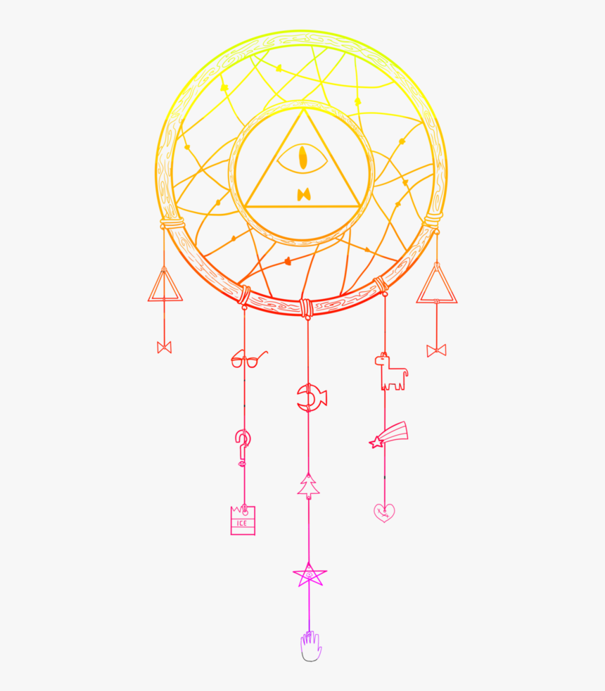 Cipher Dreamcatcher By Sleepywolf0 - Dipper Pines Tattoo, HD Png Download