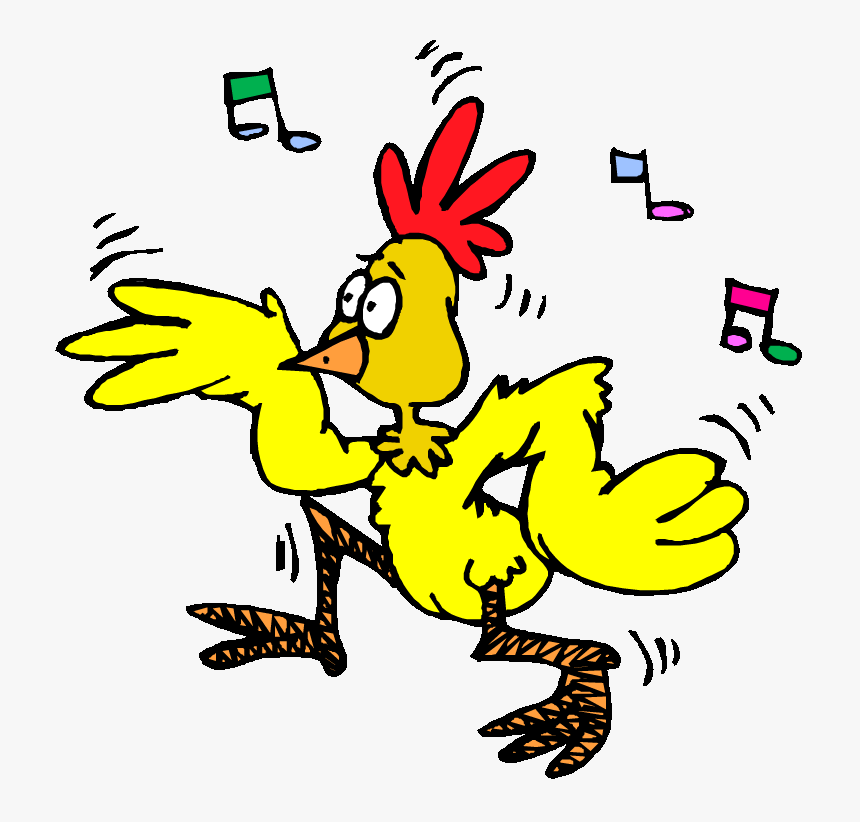 Poultry House Clipart Clip Art Transparent Download - Chicken Dance Clip Art, HD Png Download