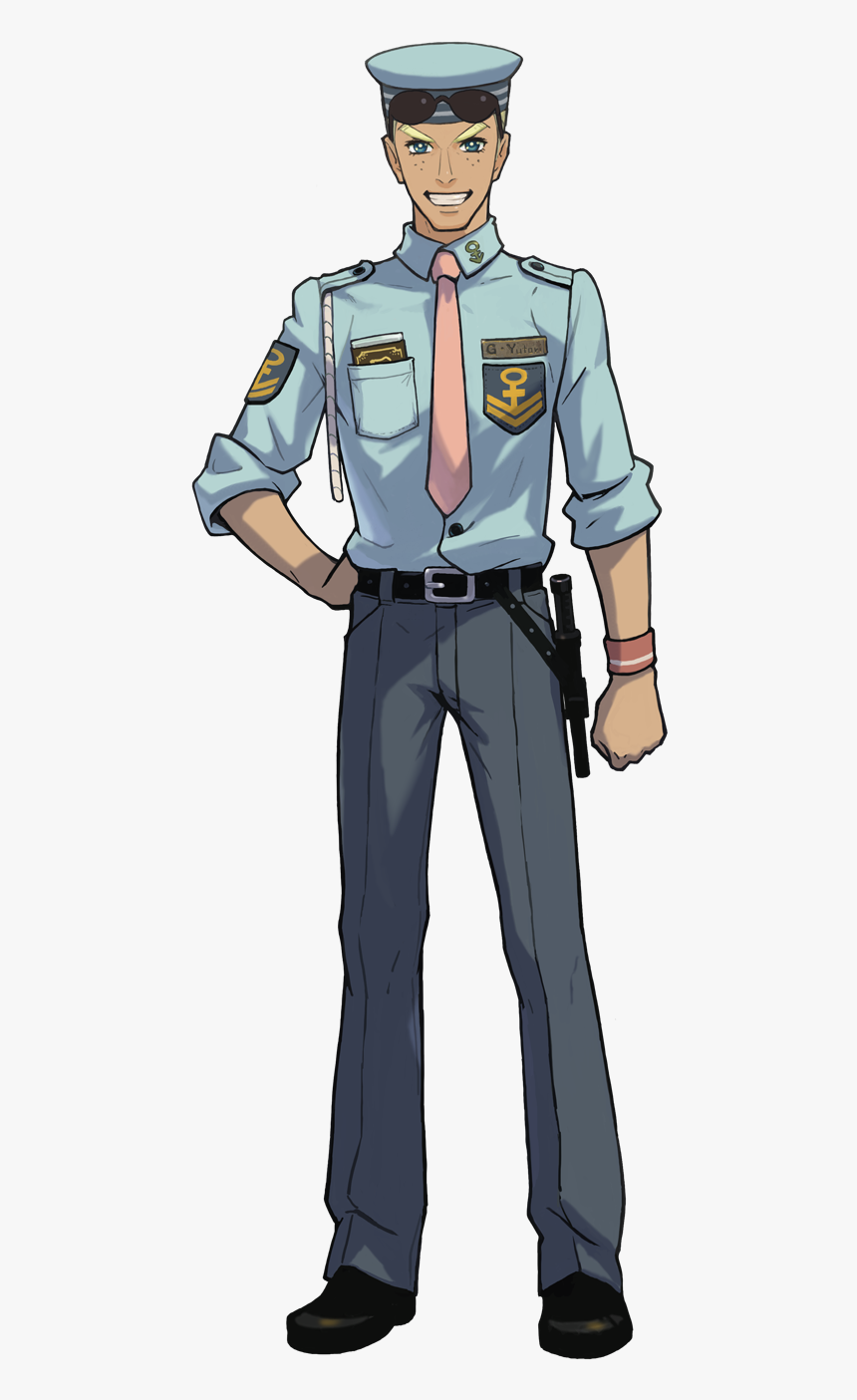 Character Art Ace Attorney, HD Png Download