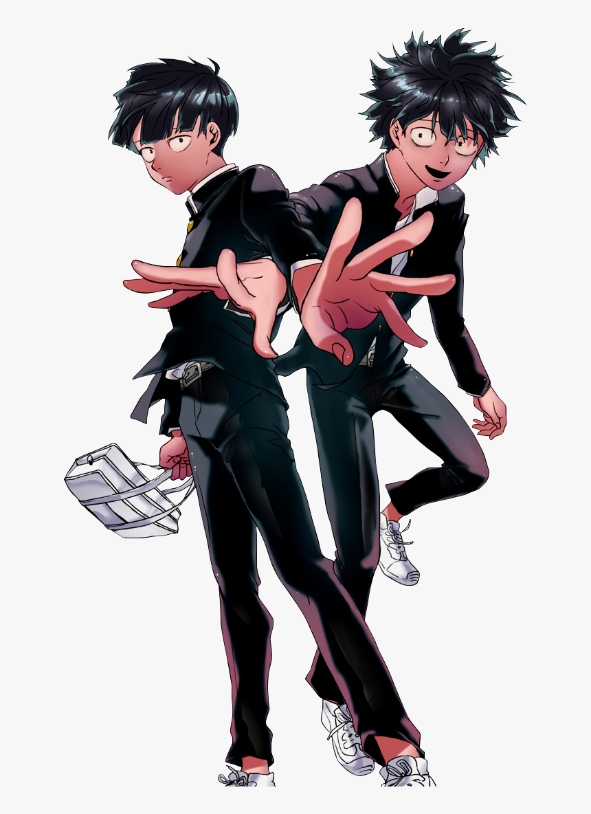 Render Kageyama Shigeo & Kageyama Ritsu ~2 Versiones~ - Cartoon, HD Png Download