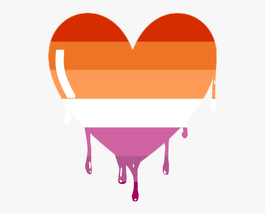 Image - Lgbt Heart Melting, HD Png Download