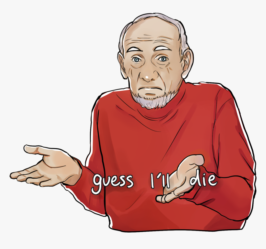 I Drew A Few Old Ppl Memes For My Friend’s Birthday - Illustration, HD Png Download