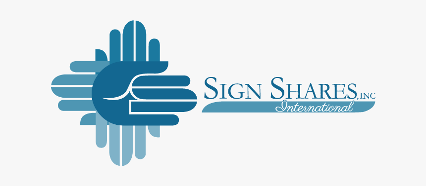 Sign Shares Boat Logo With Blue Hands - Sign, HD Png Download