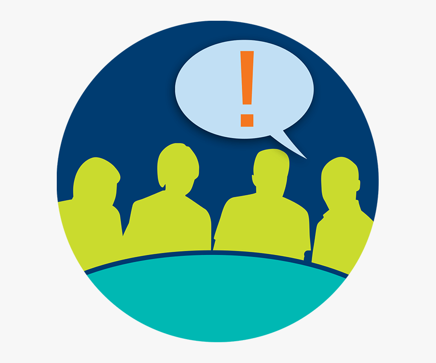 Four Players Sit At A Poker Table - Circle, HD Png Download