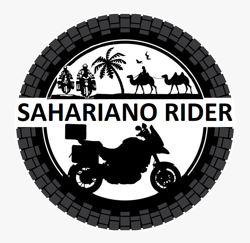 Sahariano Rider - Moto Off Road Silhouette, HD Png Download