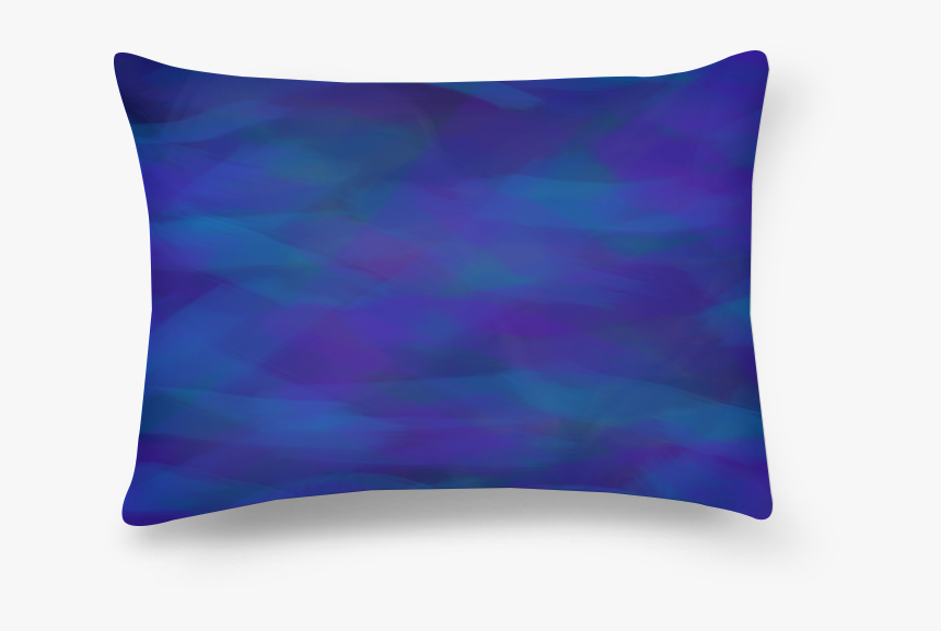 Almofada Retangular Pinceladas Frias 001 De Fv48 Designna - Cushion, HD Png Download