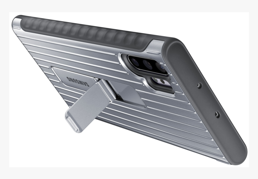 Buy Cover Samsung Protective Standing Cover Galaxy - Galaxy Note10+ Rugged Protective Cover Black, HD Png Download