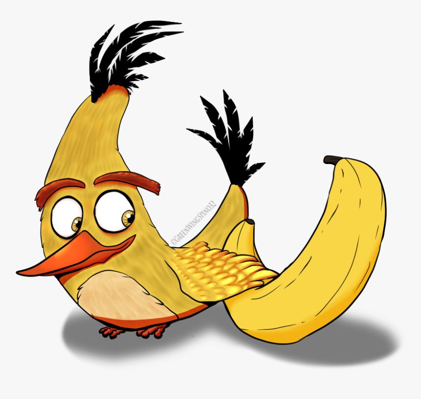 Banana Bro By Greenwingspino32
chuck Just Found His - Angry Birds 2 Drawing, HD Png Download