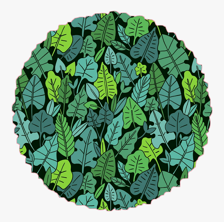 #freetoedit #round #frame #border #pattern #background, HD Png Download