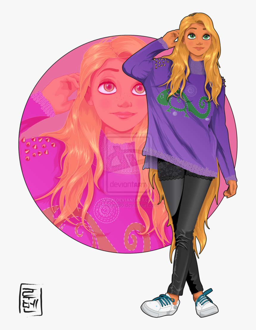 Disney University Rapunzel, HD Png Download