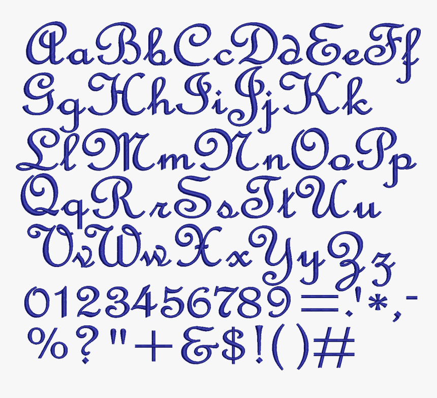 French Script, HD Png Download