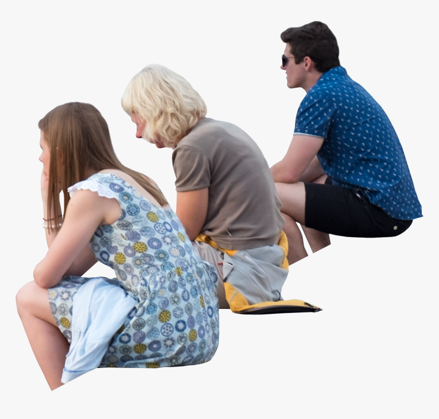 Sitting, HD Png Download