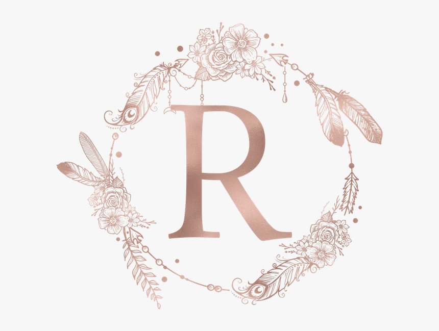 Letter B Rose Gold, HD Png Download