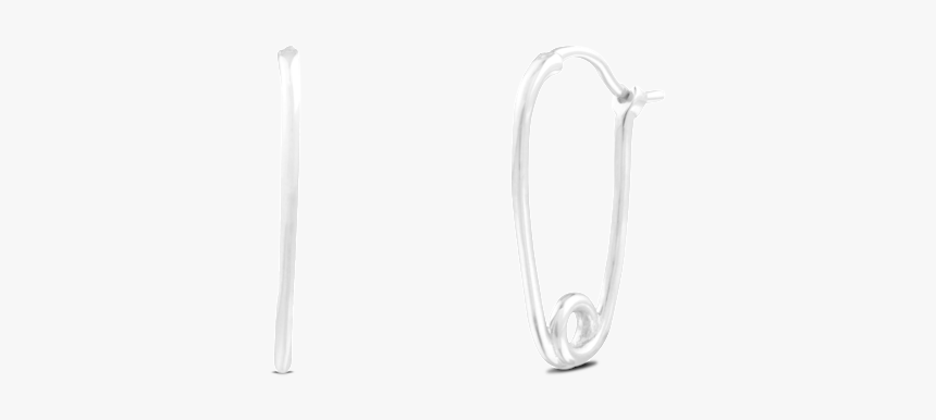 Safety Pin Earrings - Earrings, HD Png Download
