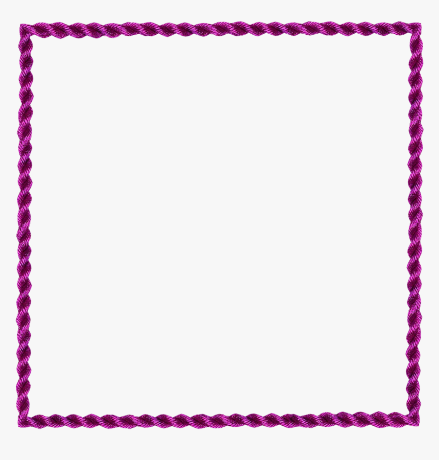 Fuchsia Border Frame Transparent Png - Fuchsia Frame Png, Png Download