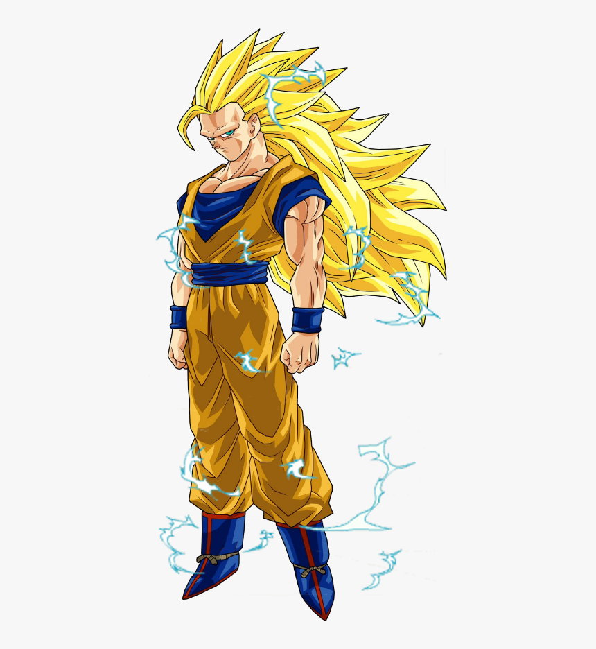 Goku Super Sayajin 3, HD Png Download