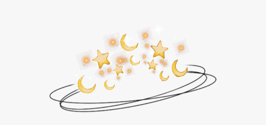 #crown #aesthetic #tumblr #star #halo - Halo Aesthetic Crown Png, Transparent Png