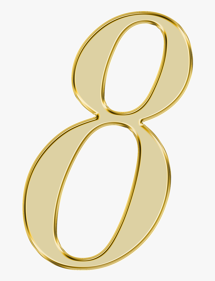 8 Number Image Hd, HD Png Download