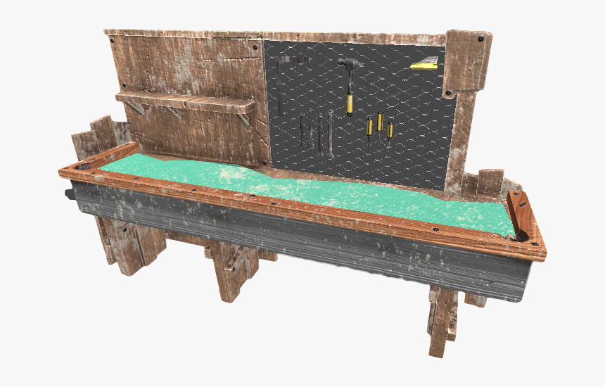 Outdoor Bench, HD Png Download